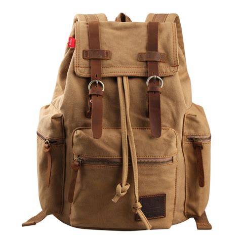 rugged backpacks canvas for men.